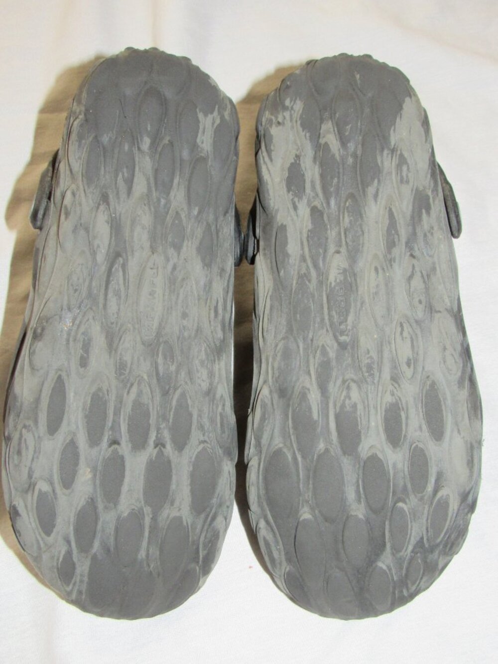Merrell Shoes Hydro Moc Black Gray Lightweight Water Friendly Slip On M 8.5 W 10 - Picture 4 of 6